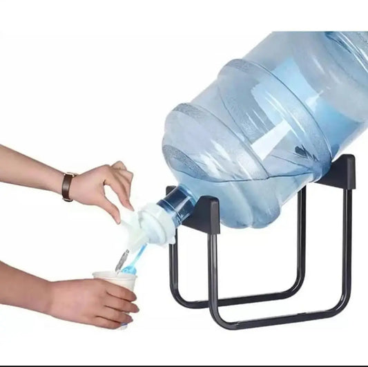 METAL STAND 19L WATER BOTTLE WITH WATER TAP With NOZZLE - My Store